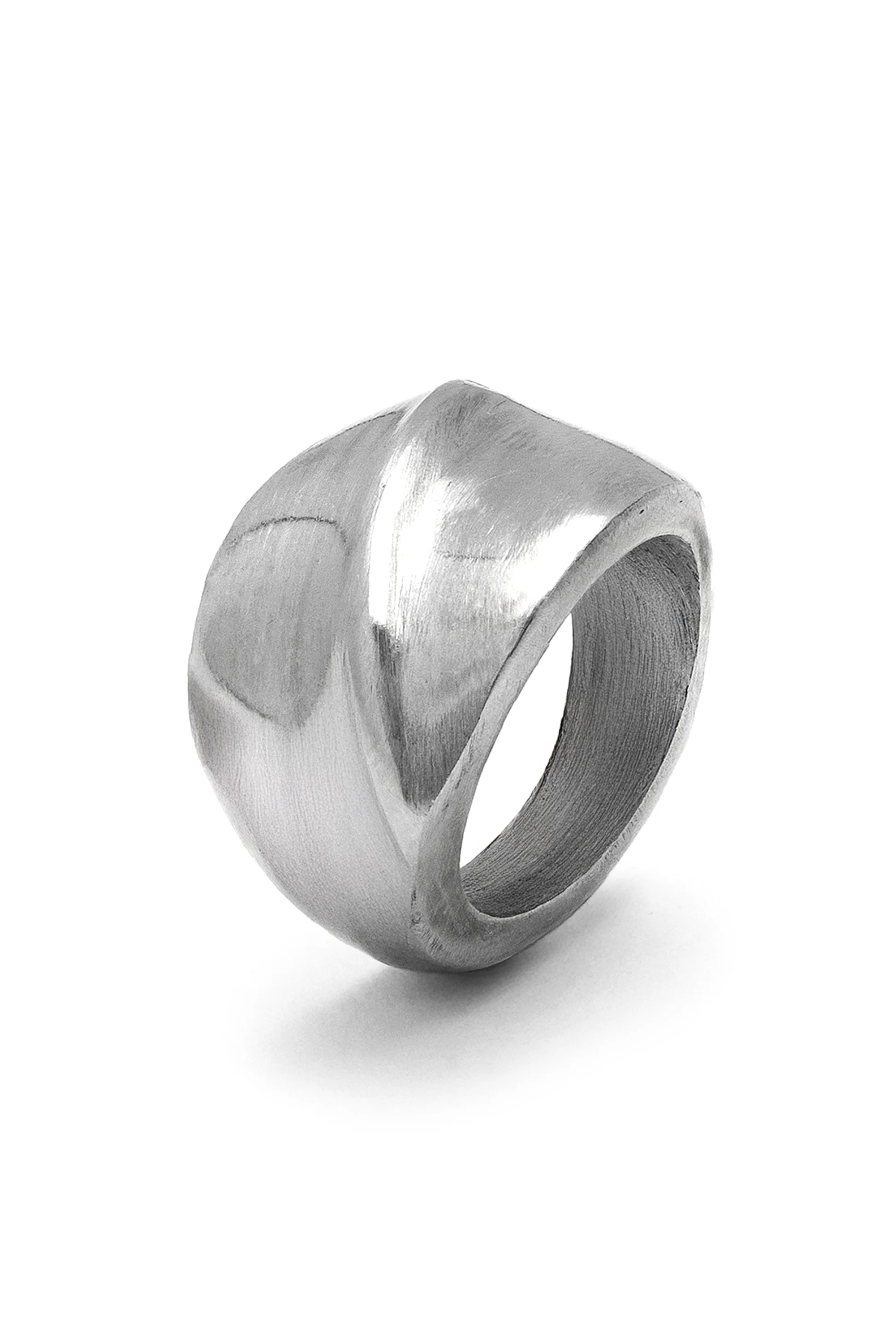 ANELLO BOMBATO OBLIQUO - Image 4