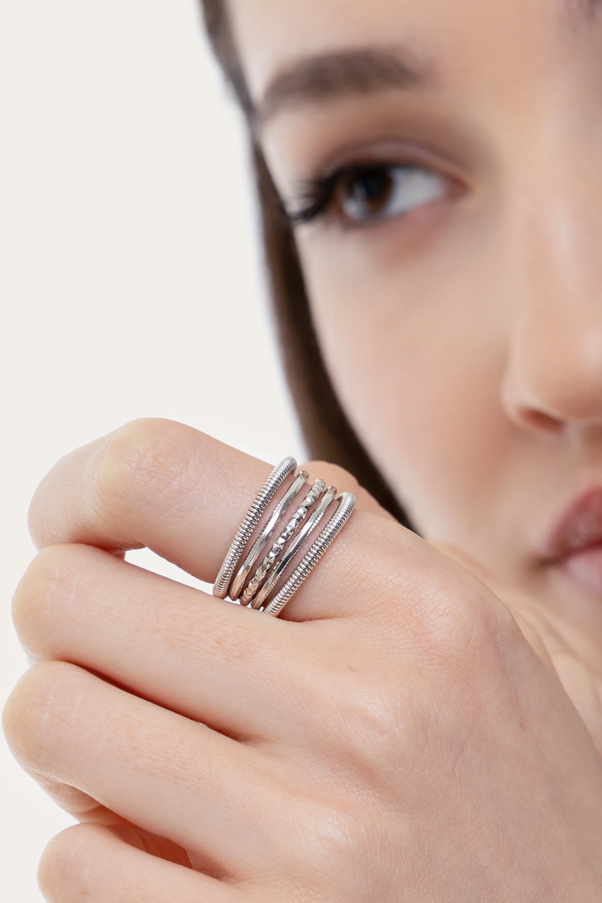 ANELLO FASCIA LINEE MIX - Image 4