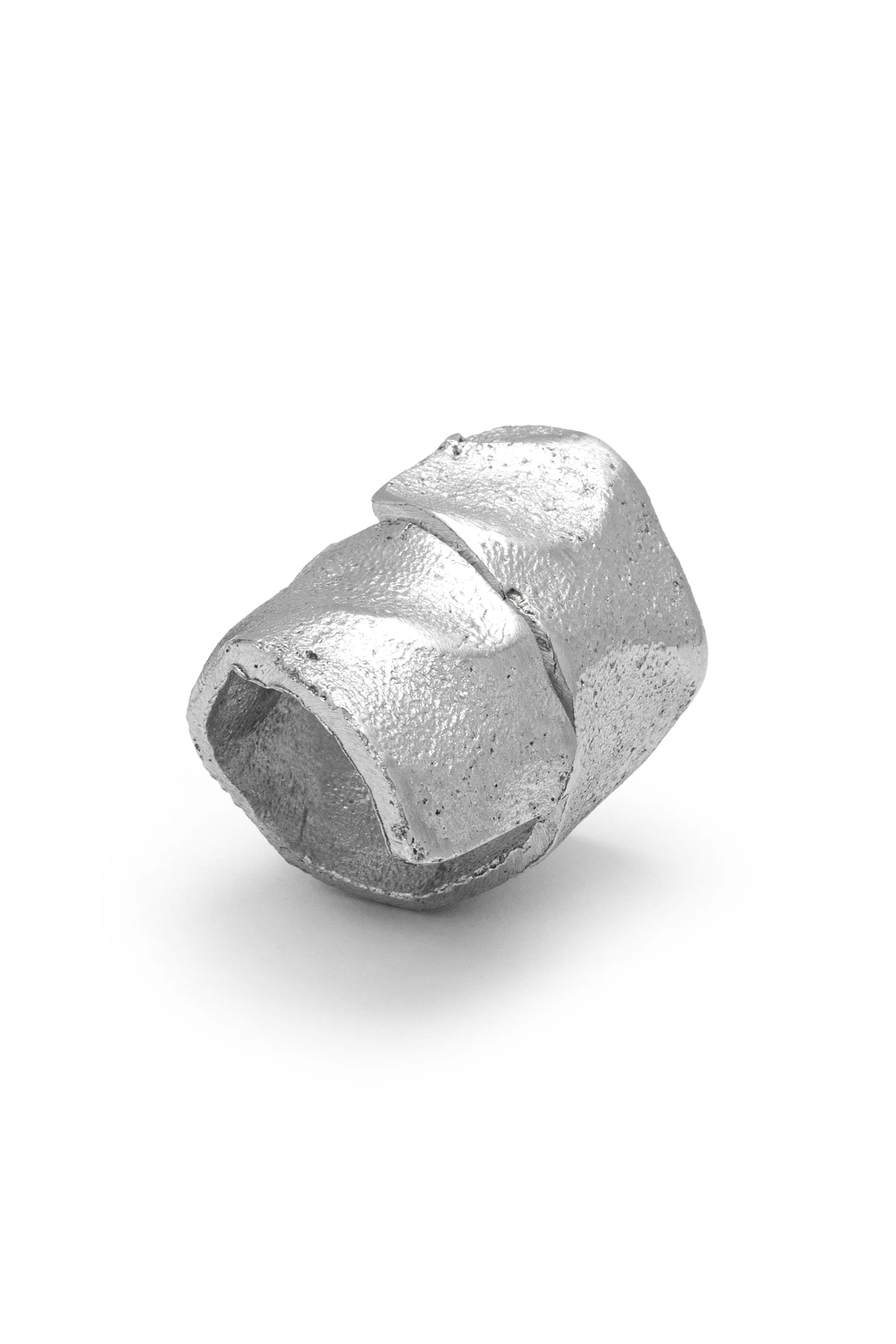 ANELLO FASCIA MARTELLATA - Image 4