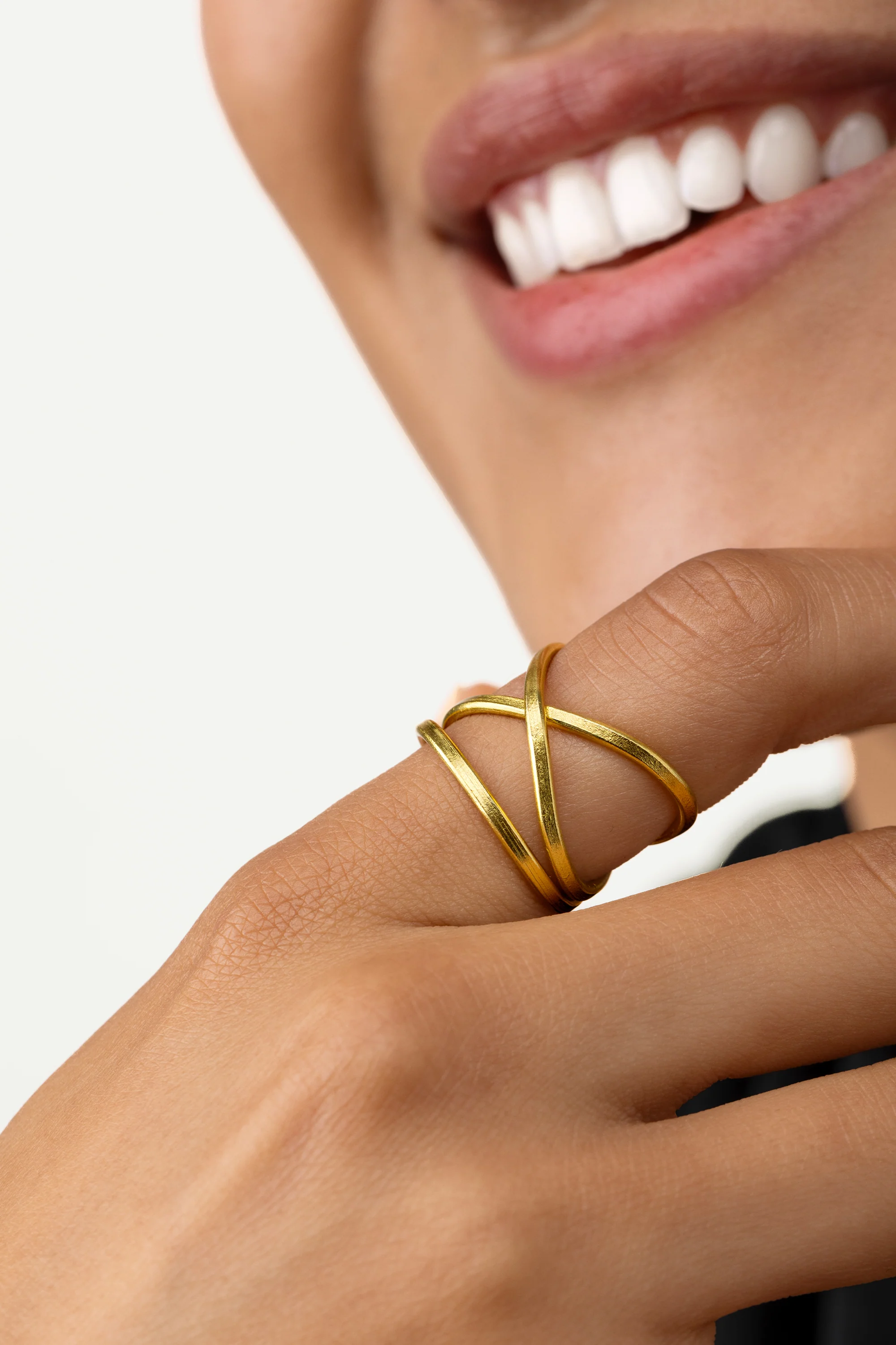 ANELLO LINEE INCROCIATE - Image 2