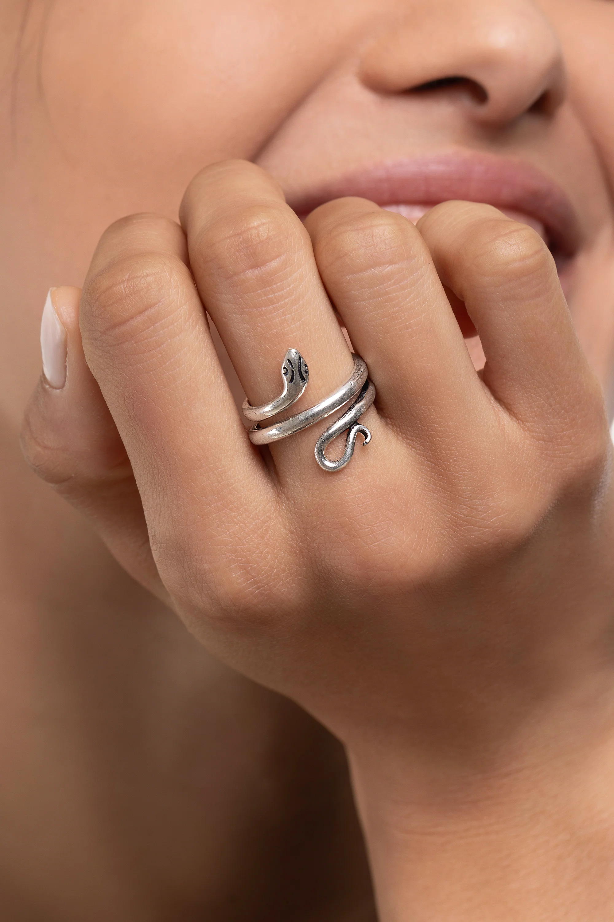 ANELLO SERPENTE LISCIO - Image 3