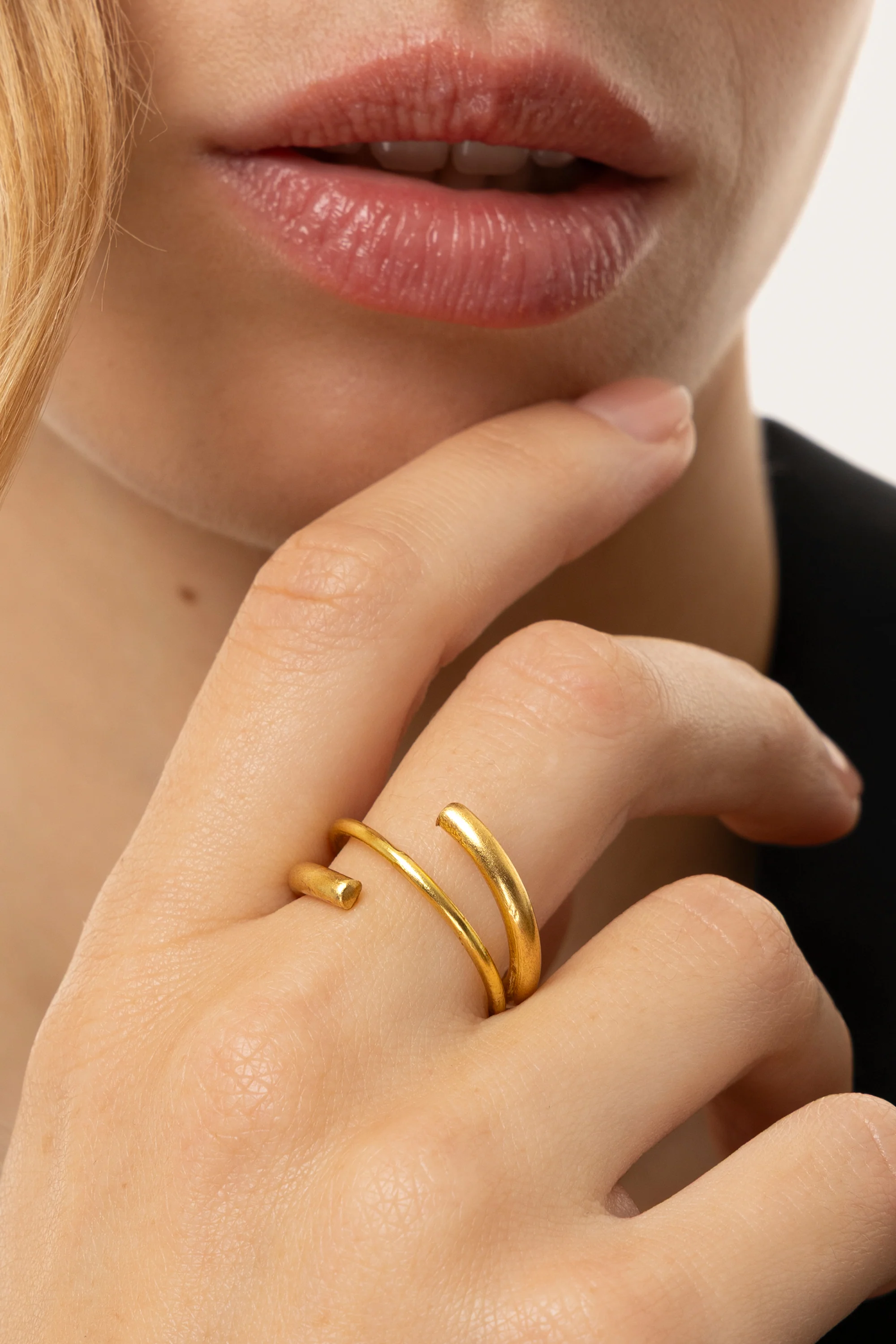 ANELLO SPIRALE IRREGOLARE - Image 5