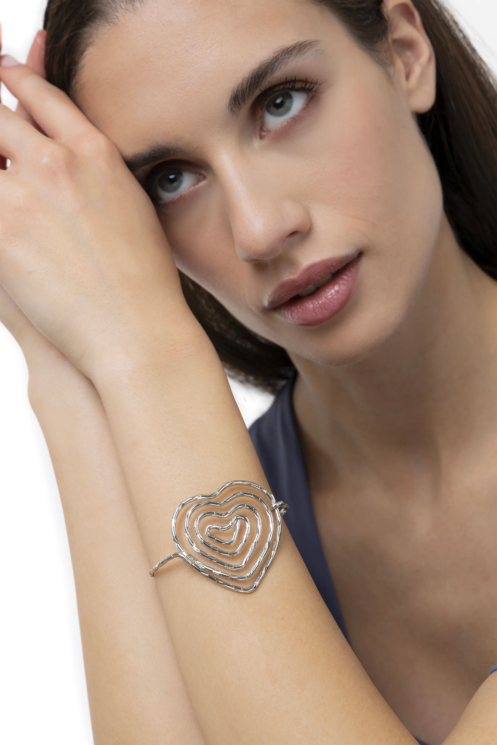 BRACCIALE APRIBILE CUORE SPIRALE - Image 2
