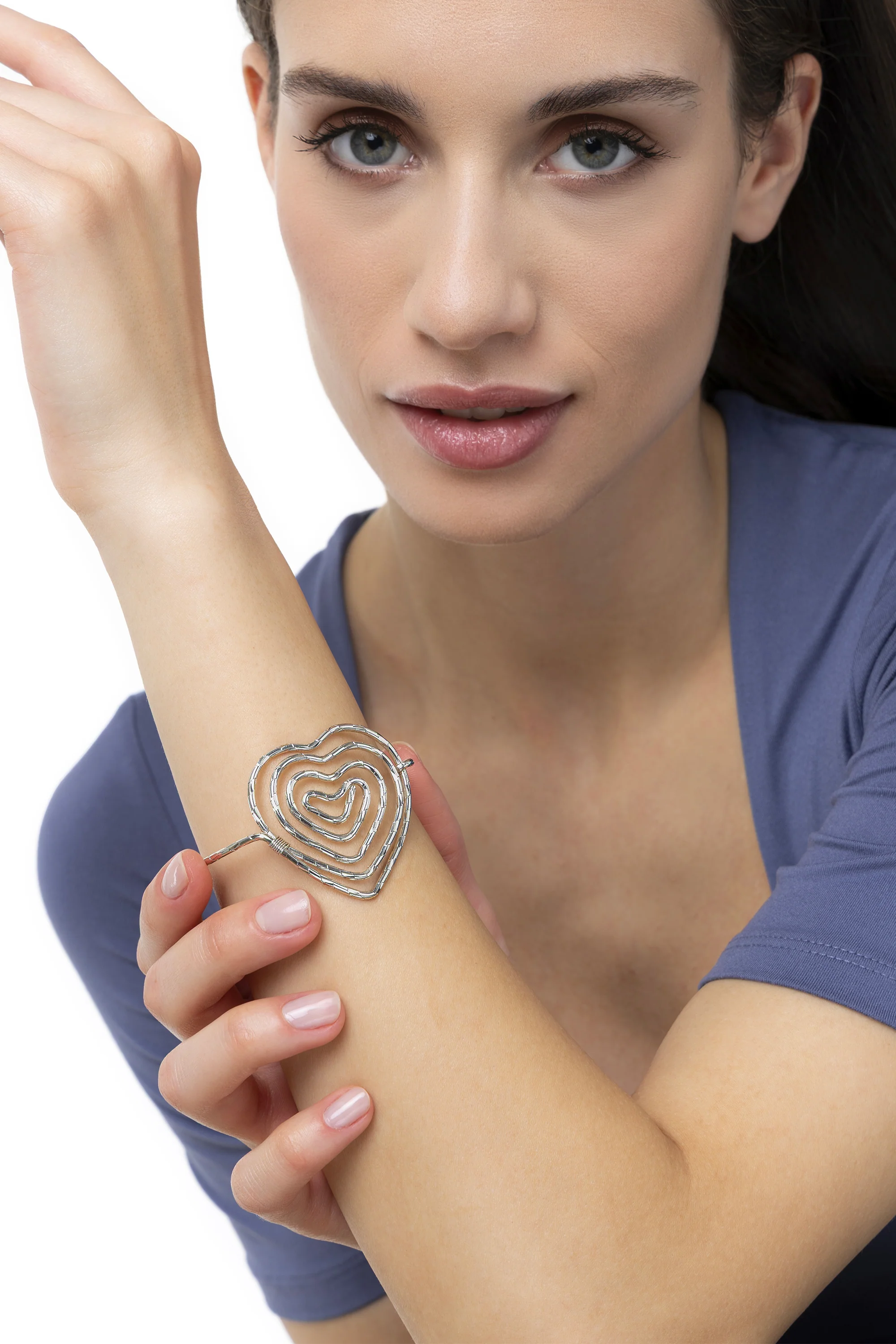 BRACCIALE APRIBILE CUORE SPIRALE - Image 3