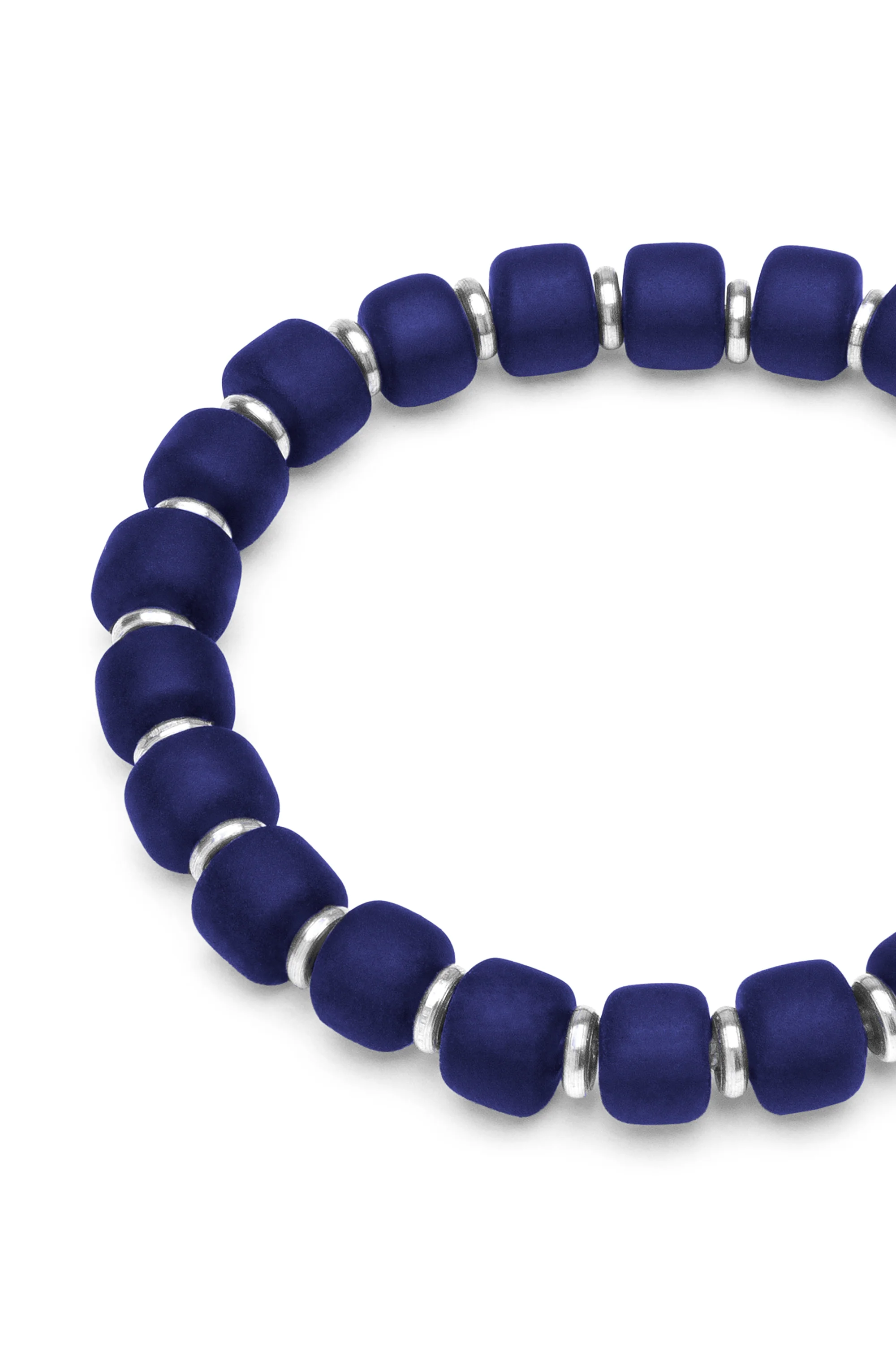 BRACCIALE ELASTICO CILINDRI VETRO - Image 4