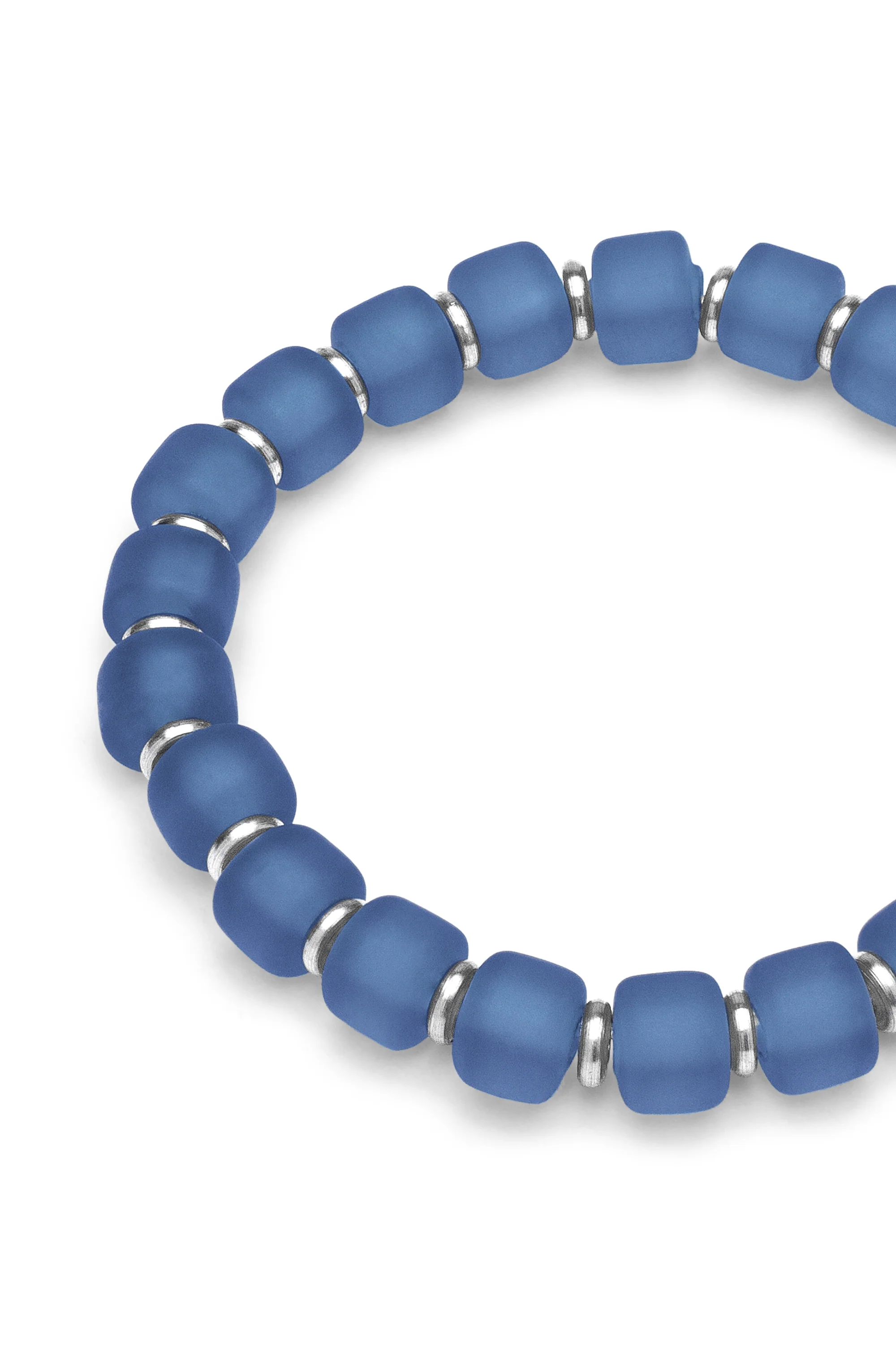 BRACCIALE ELASTICO CILINDRI VETRO - Image 4