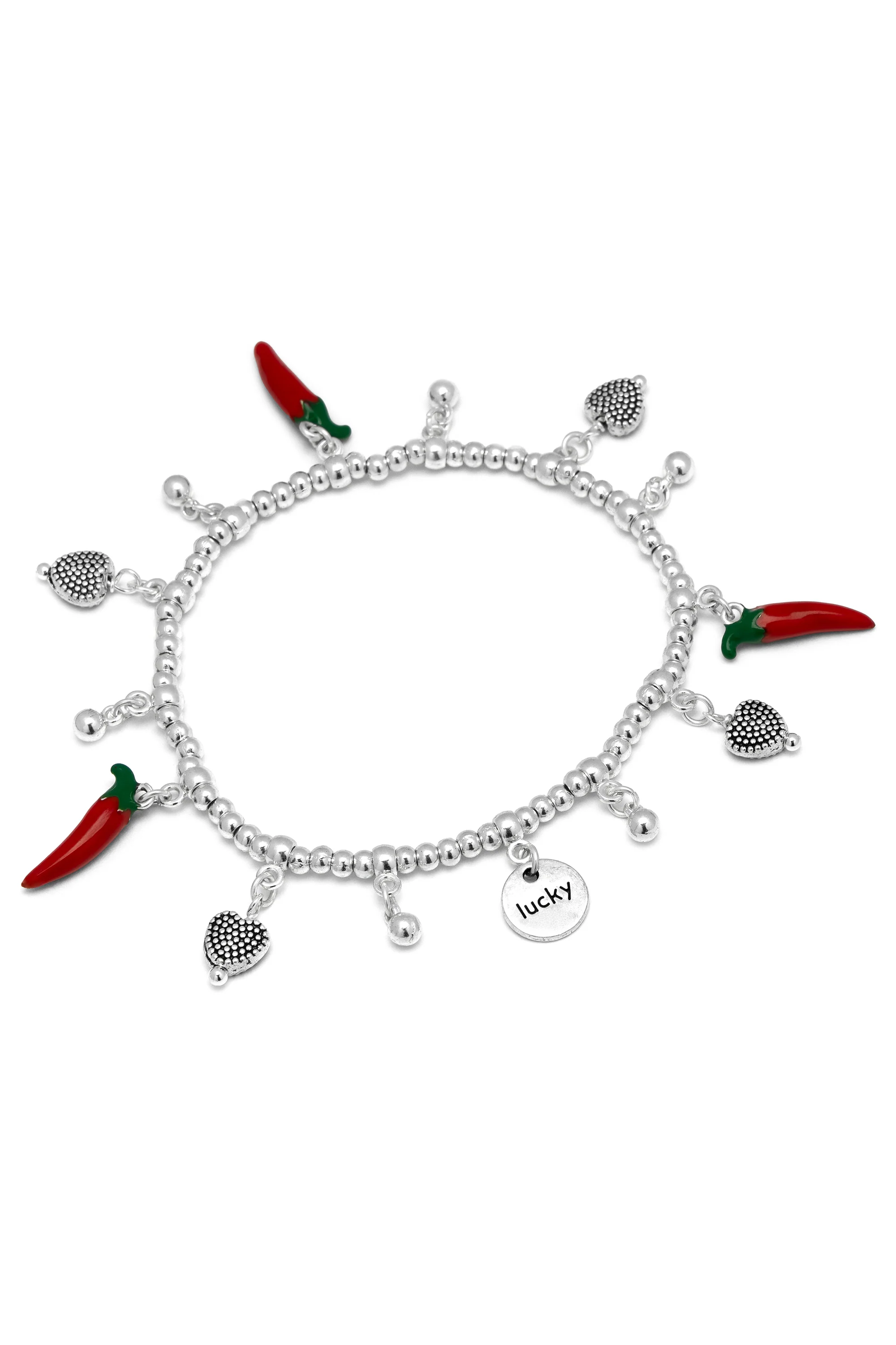 BRACCIALE ELASTICO PENDENTI PEPERONCINI - Image 4