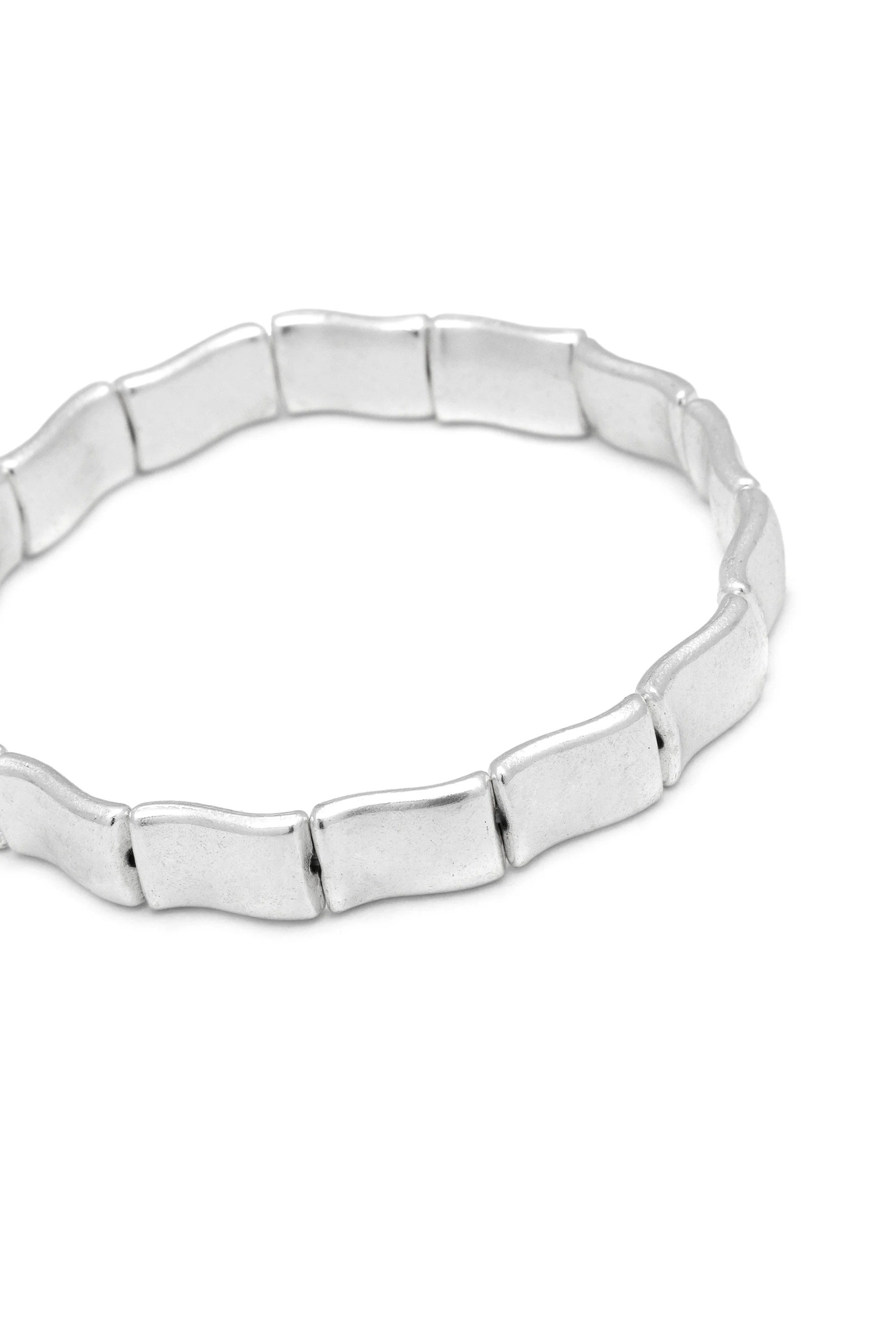 BRACCIALE ELASTICO RETTANGOLI ONDULATI - Image 4