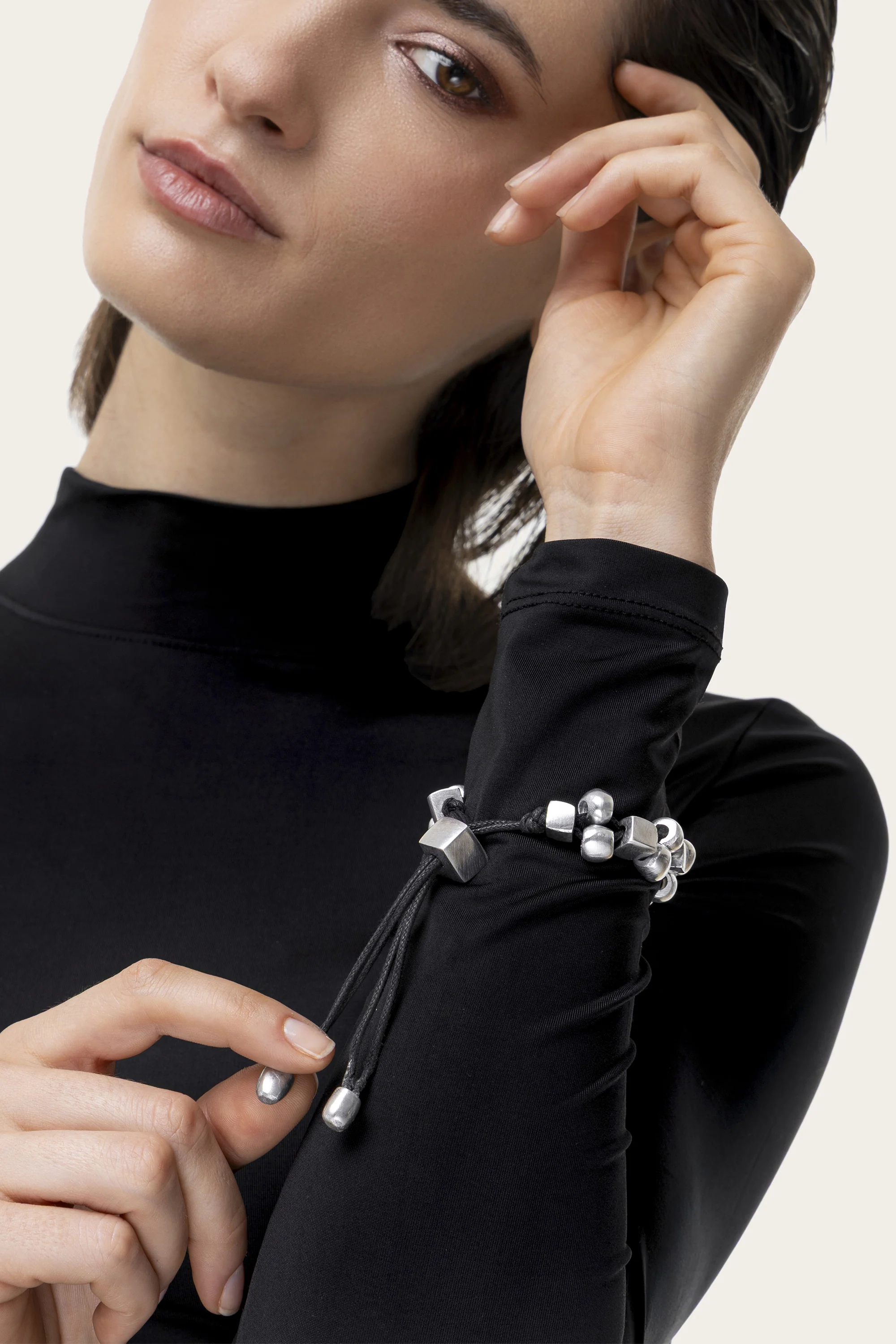 BRACCIALE FILO SFERE/CUBI - Image 3