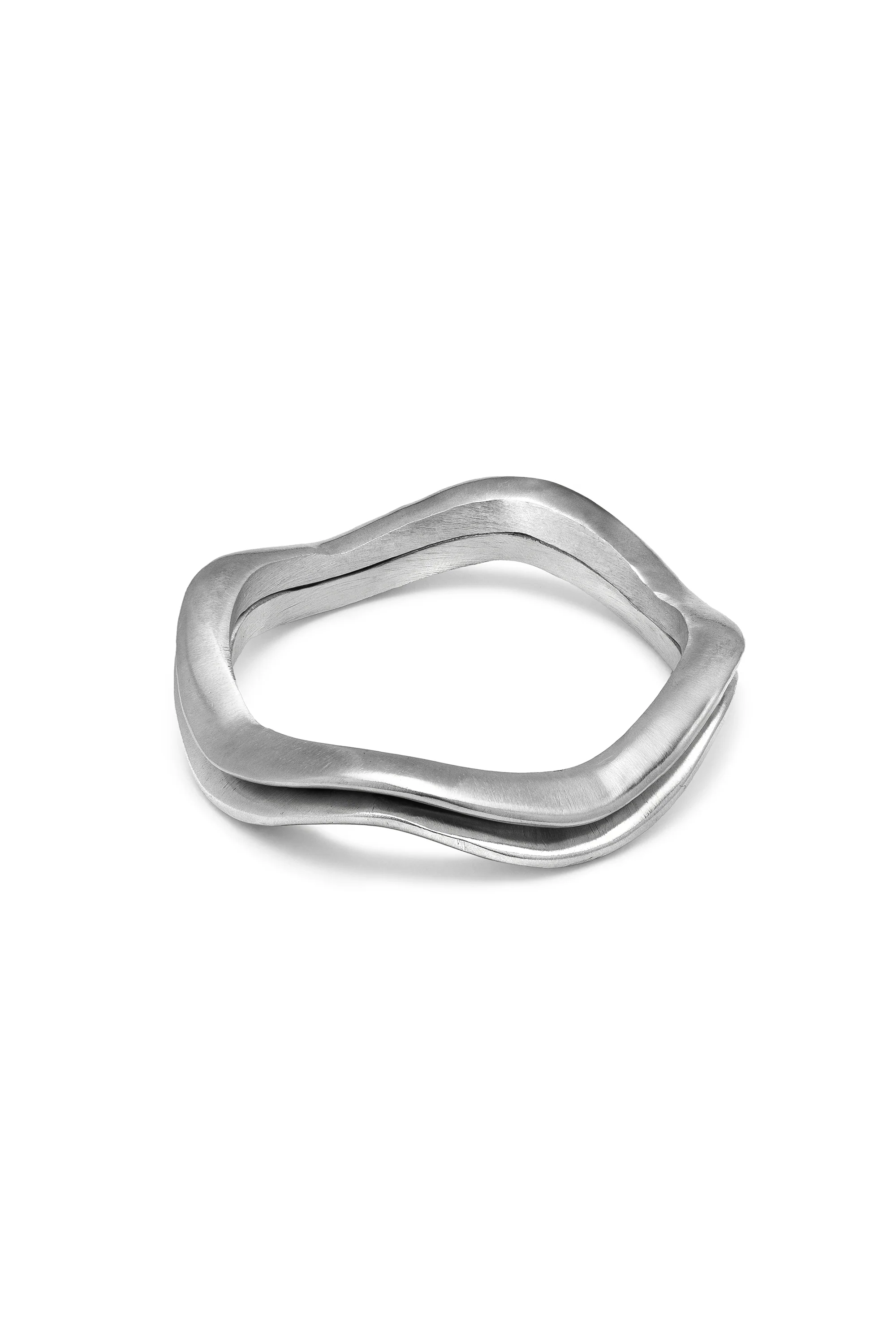 BRACCIALE RIGIDO PIATTO ONDE - Image 4