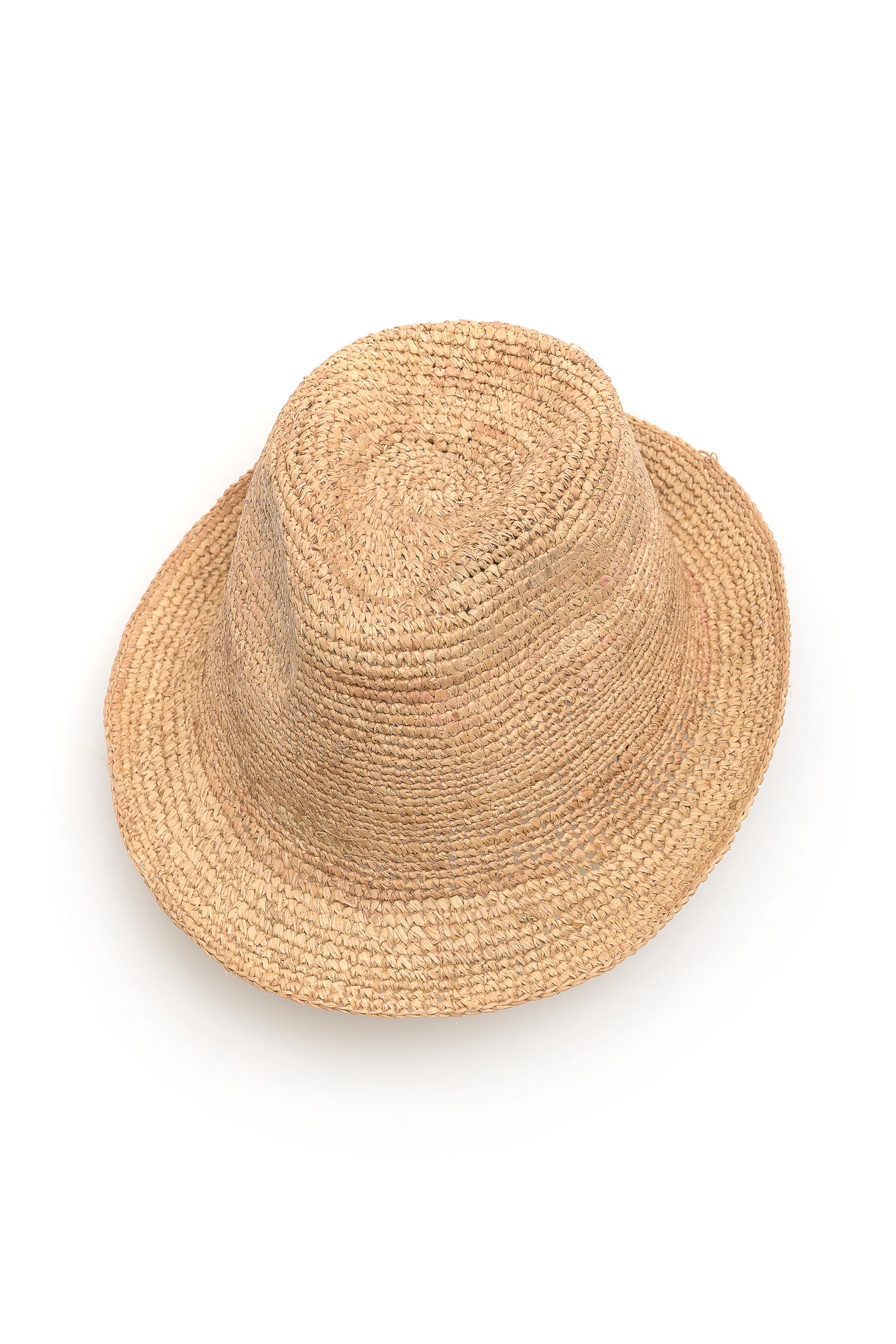 CAPPELLO RAFIA COWBOY CROCHET - Image 4