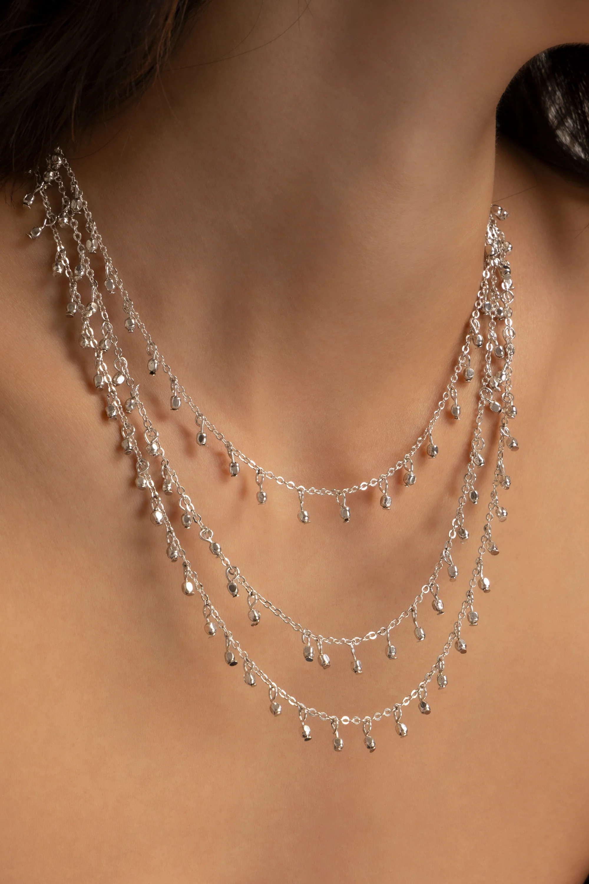 COLLANA 3 FILI MINI ELEMENTI - Image 4