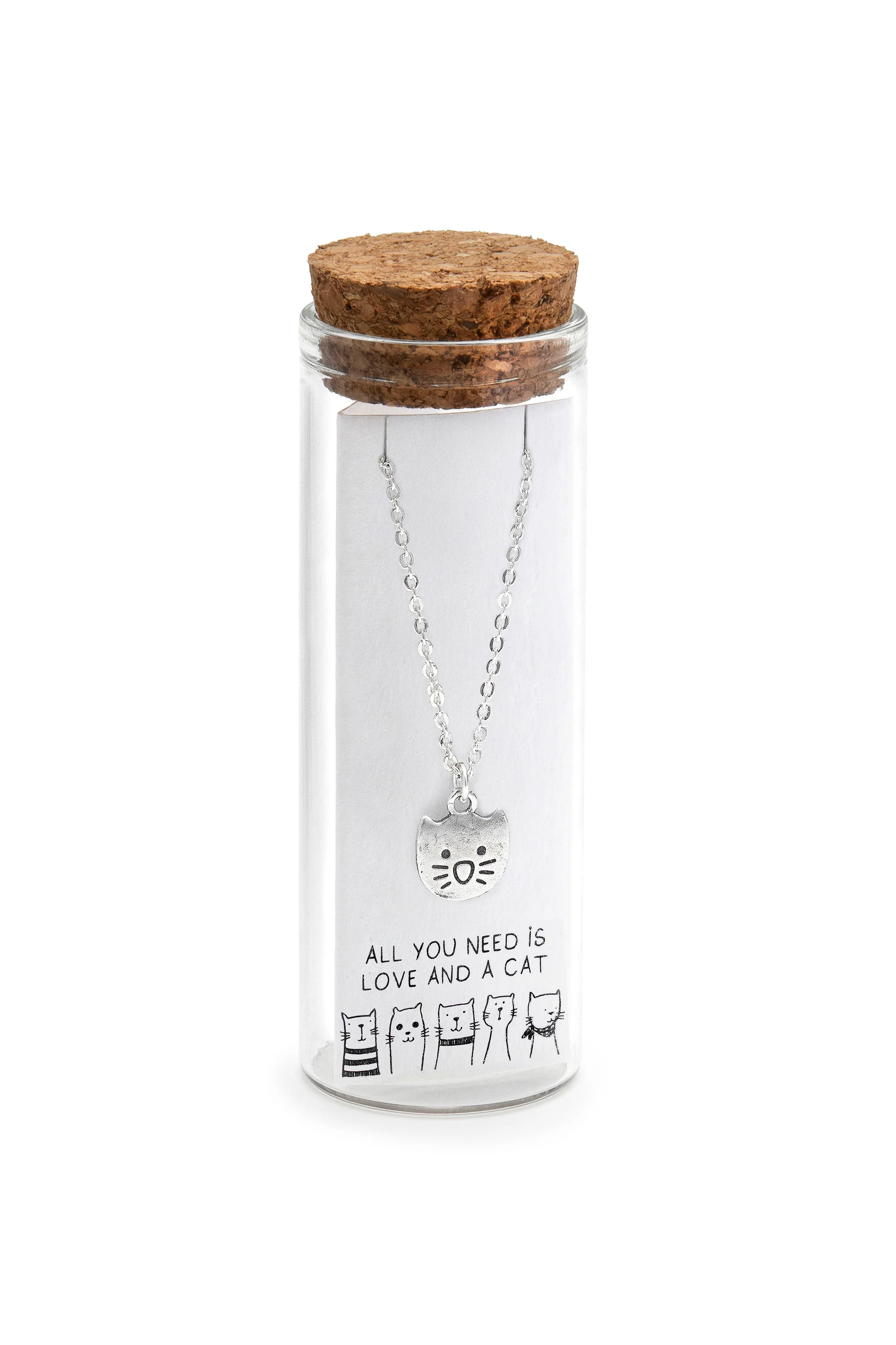 COLLANA ALL YOU NEED IS LOVE AND A CAT