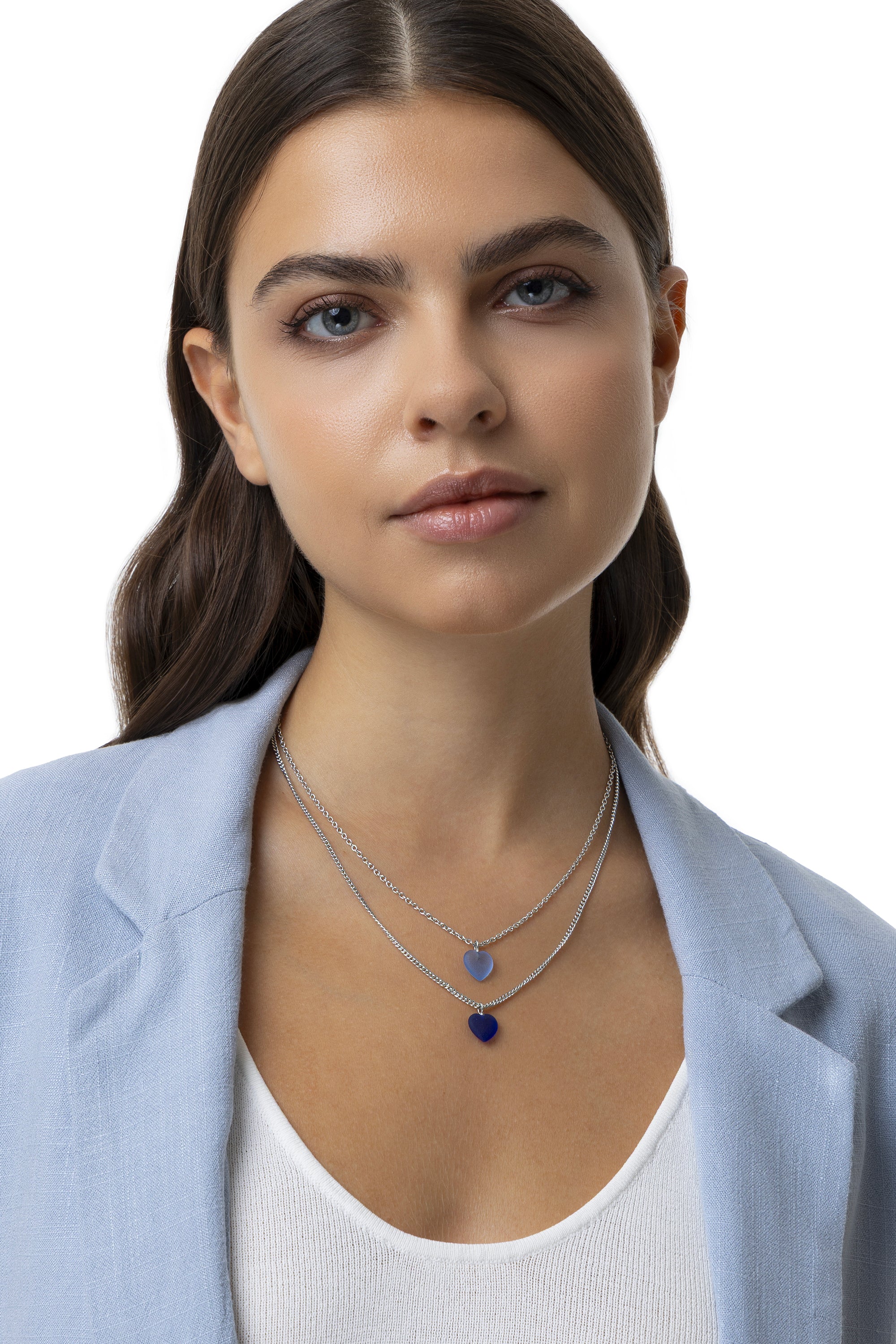 COLLANA DOPPIO FILO CUORI - Image 3