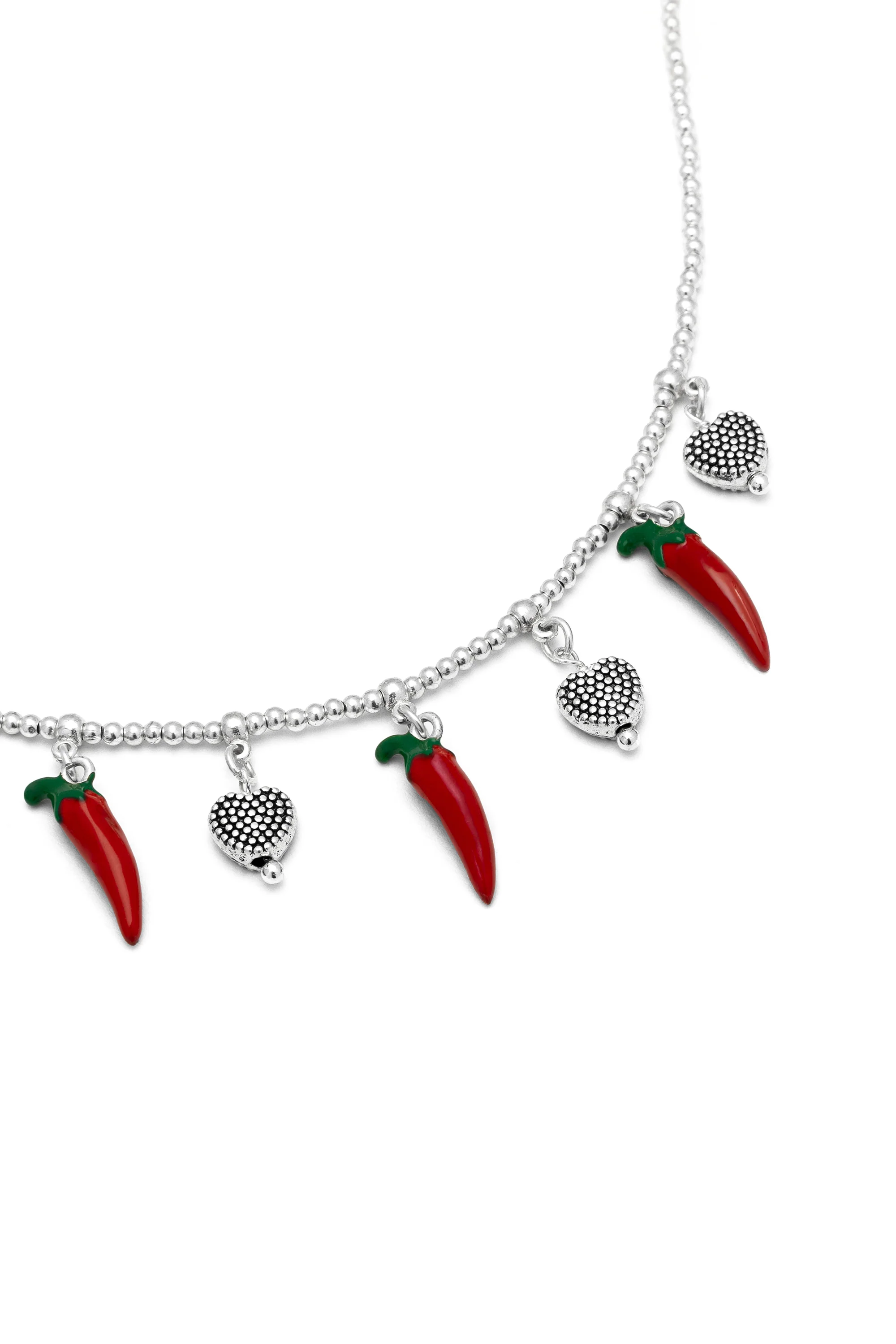 COLLANA PEPERONCINI E CUORI - Image 4