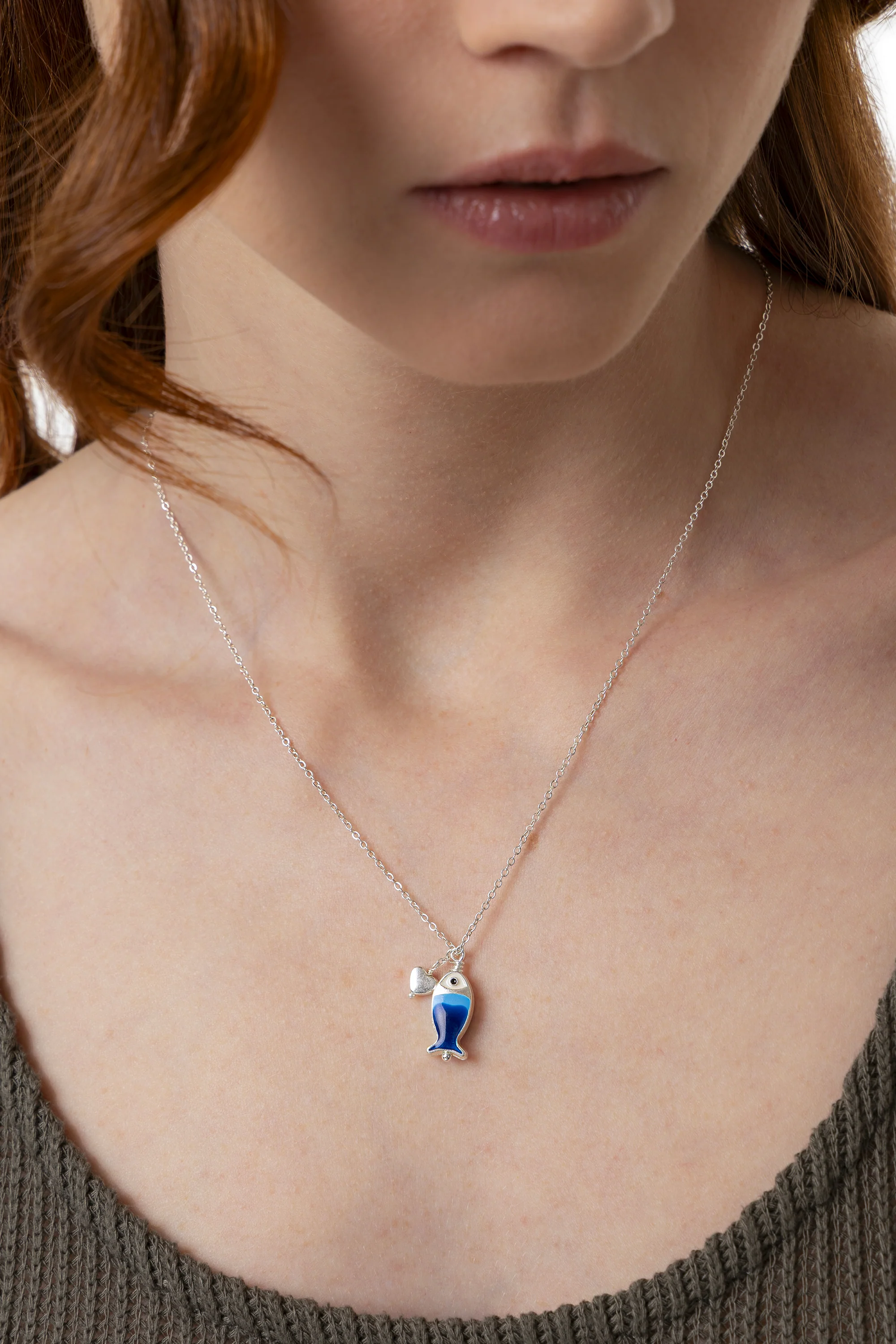 COLLANA PESCIOLINO BLU - Image 2