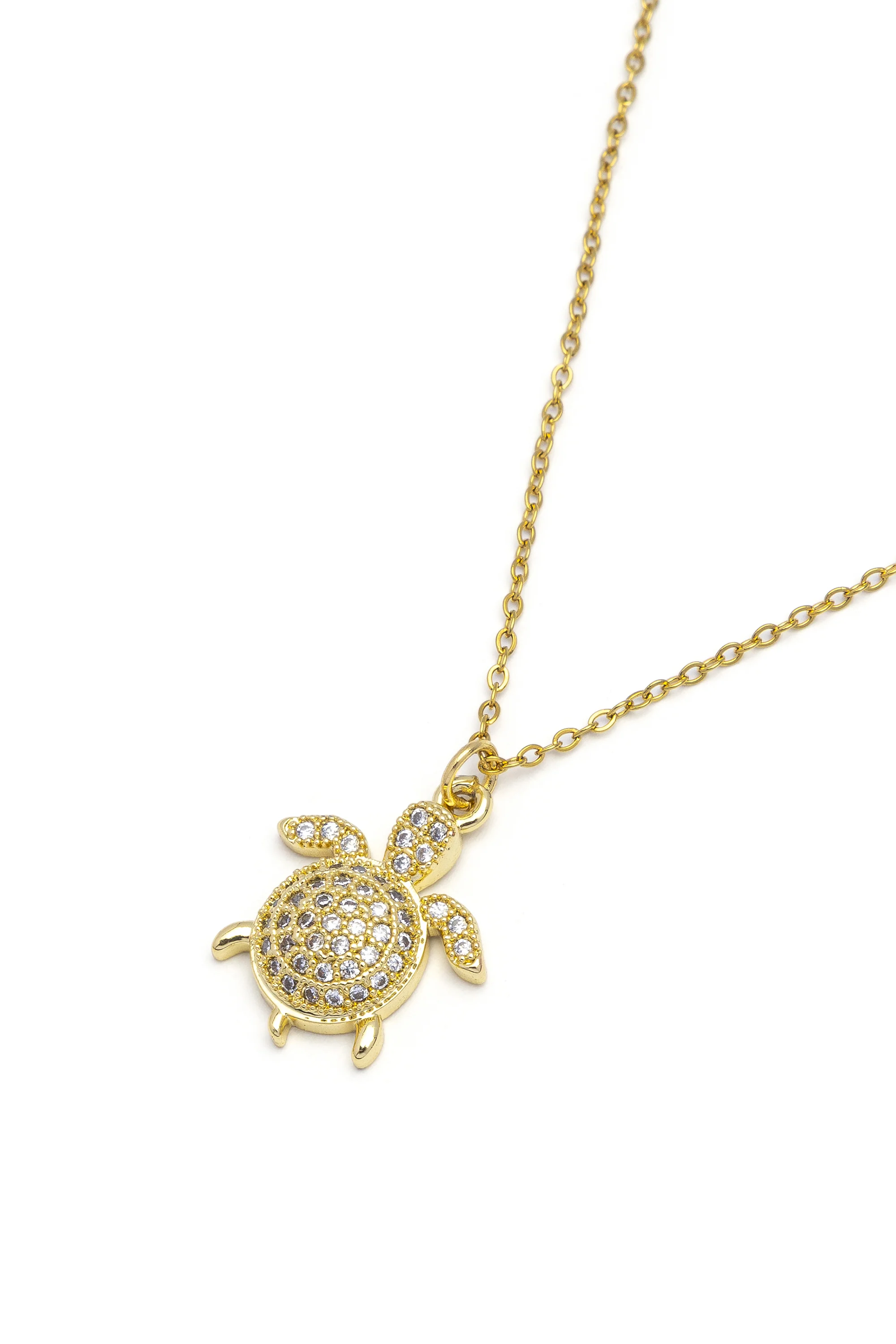 COLLANA TARTARUGA PAVÉ - Image 2