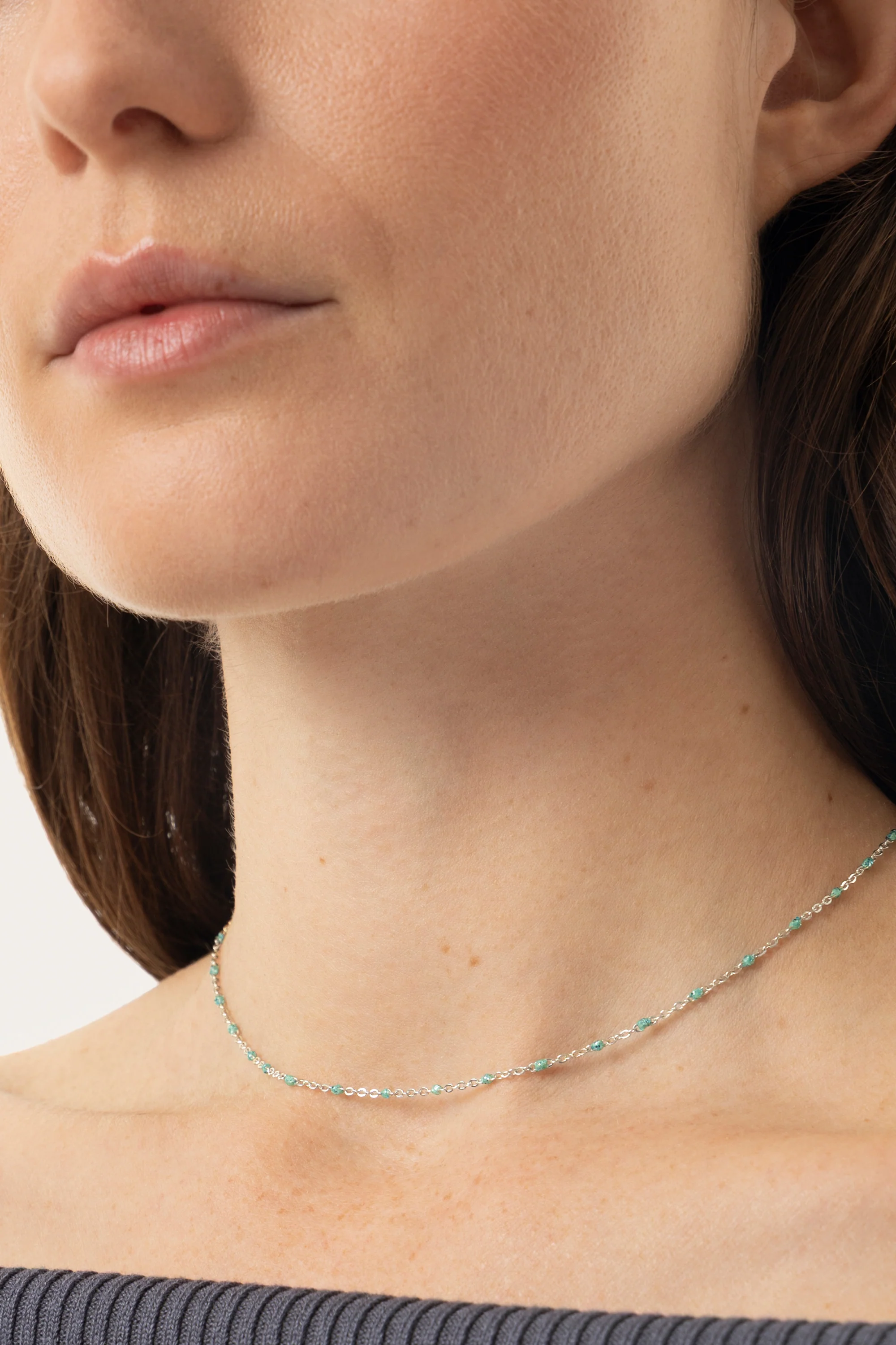 GIROCOLLO GLITTER AZZURRO - Image 3