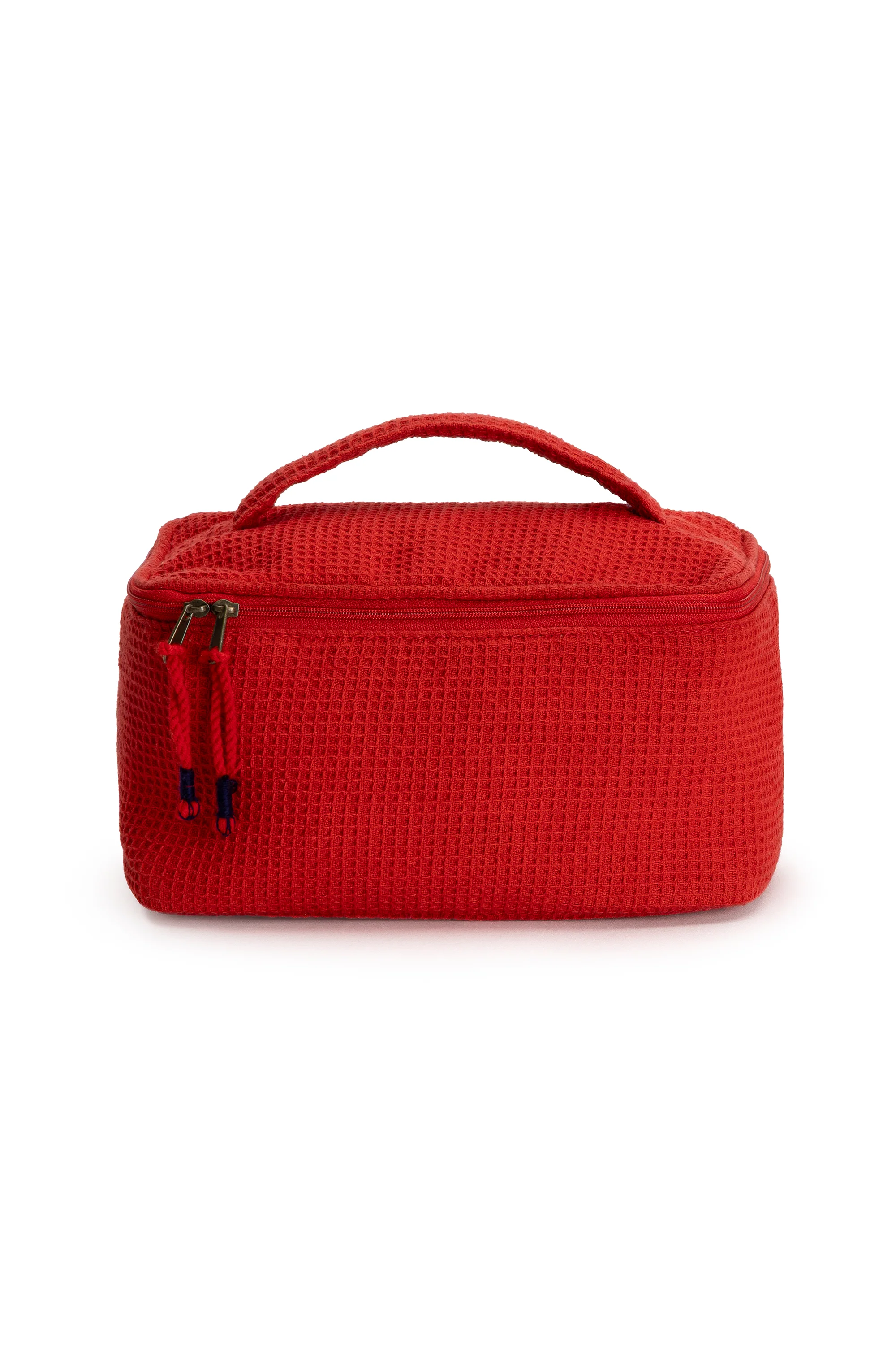 NECESSAIRE CON MANICO ROSSO