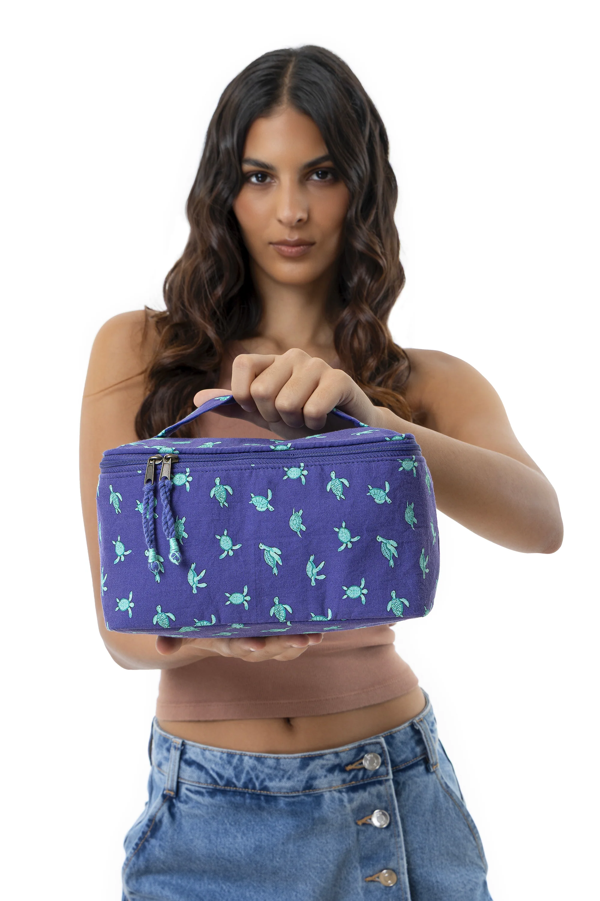 NECESSAIRE CON MANICO TARTARUGHE - Image 3