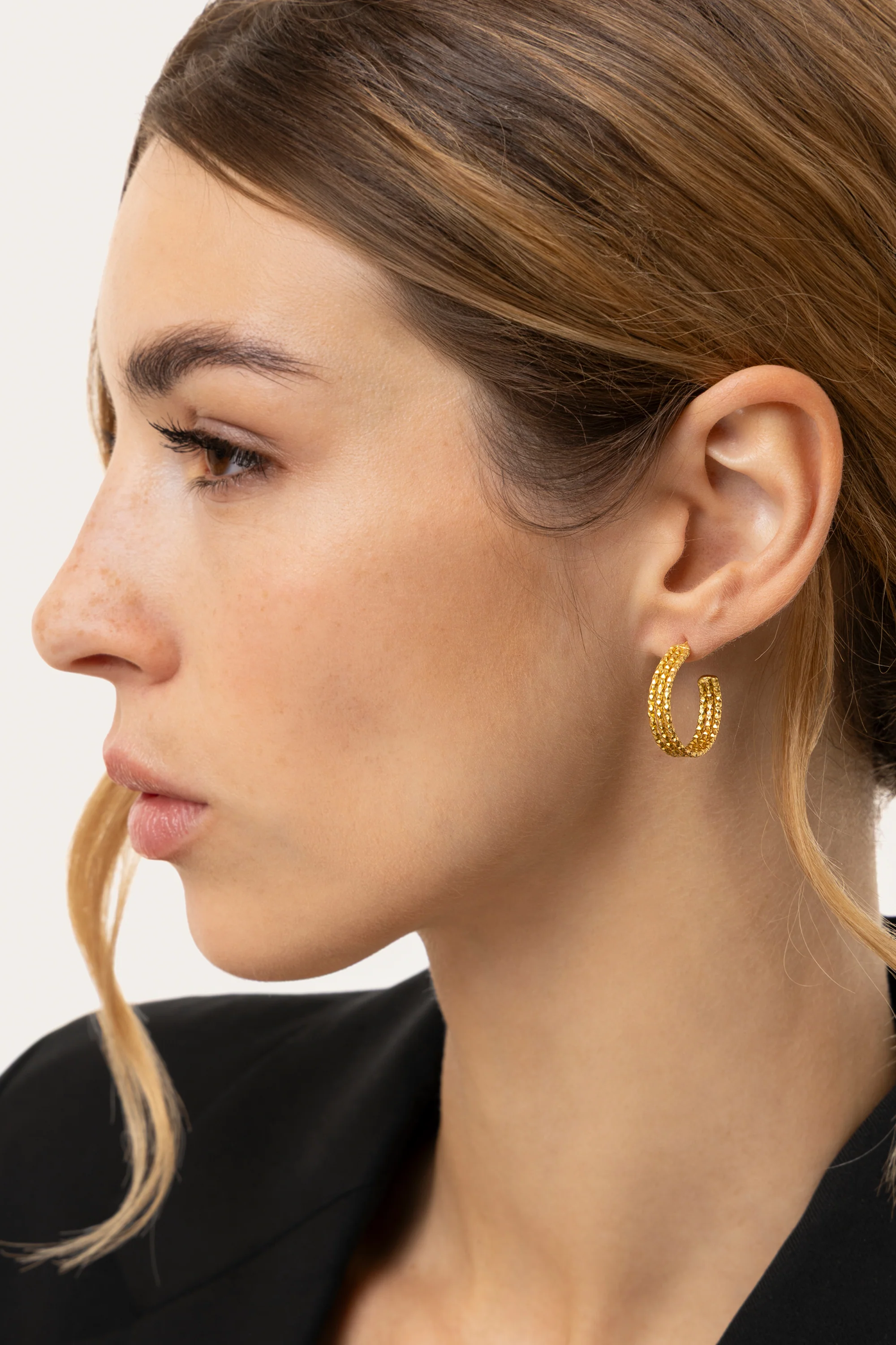 ORECCHINI C HOOP DESIGN - Image 2