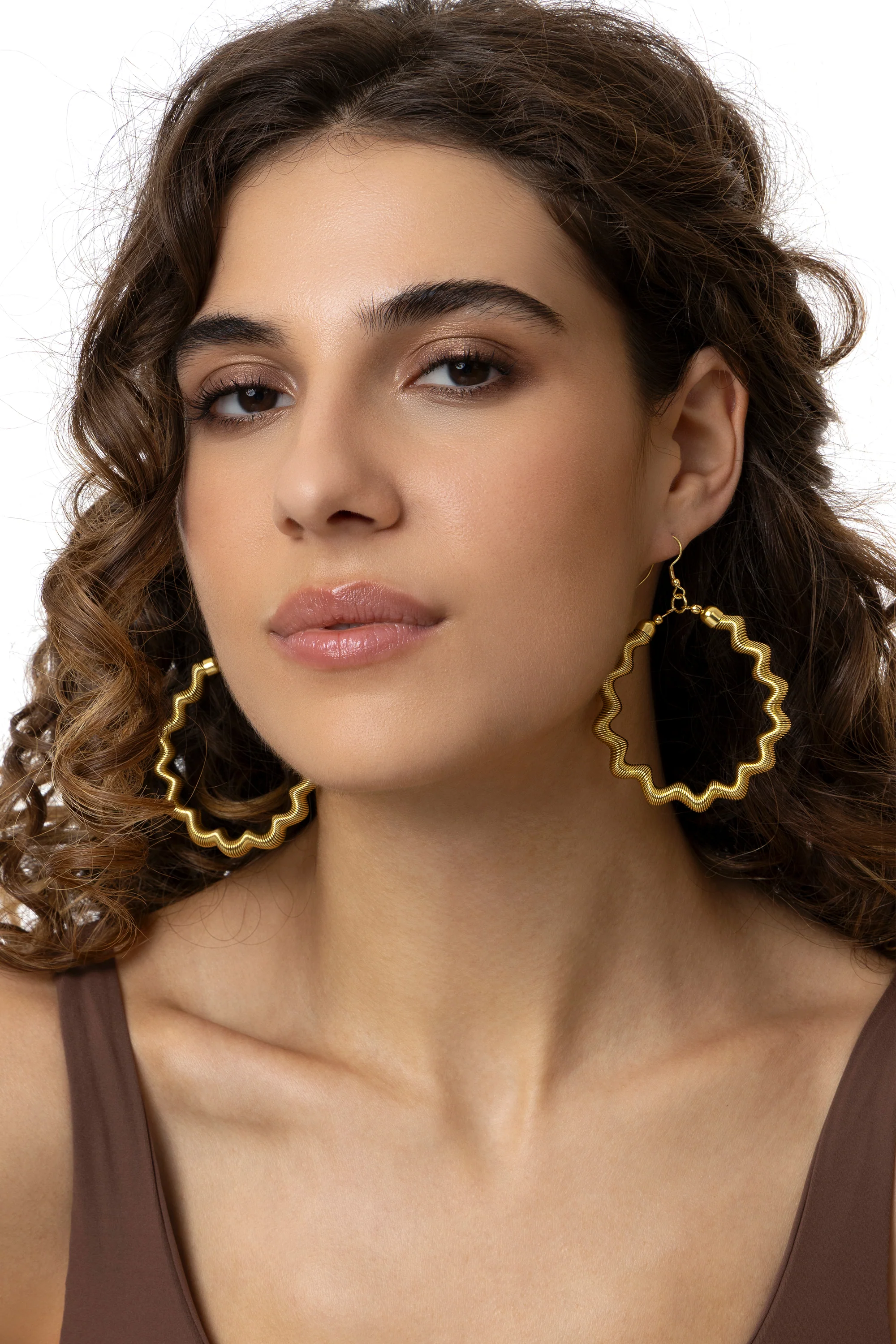 ORECCHINI CERCHI MOLLA - Image 3