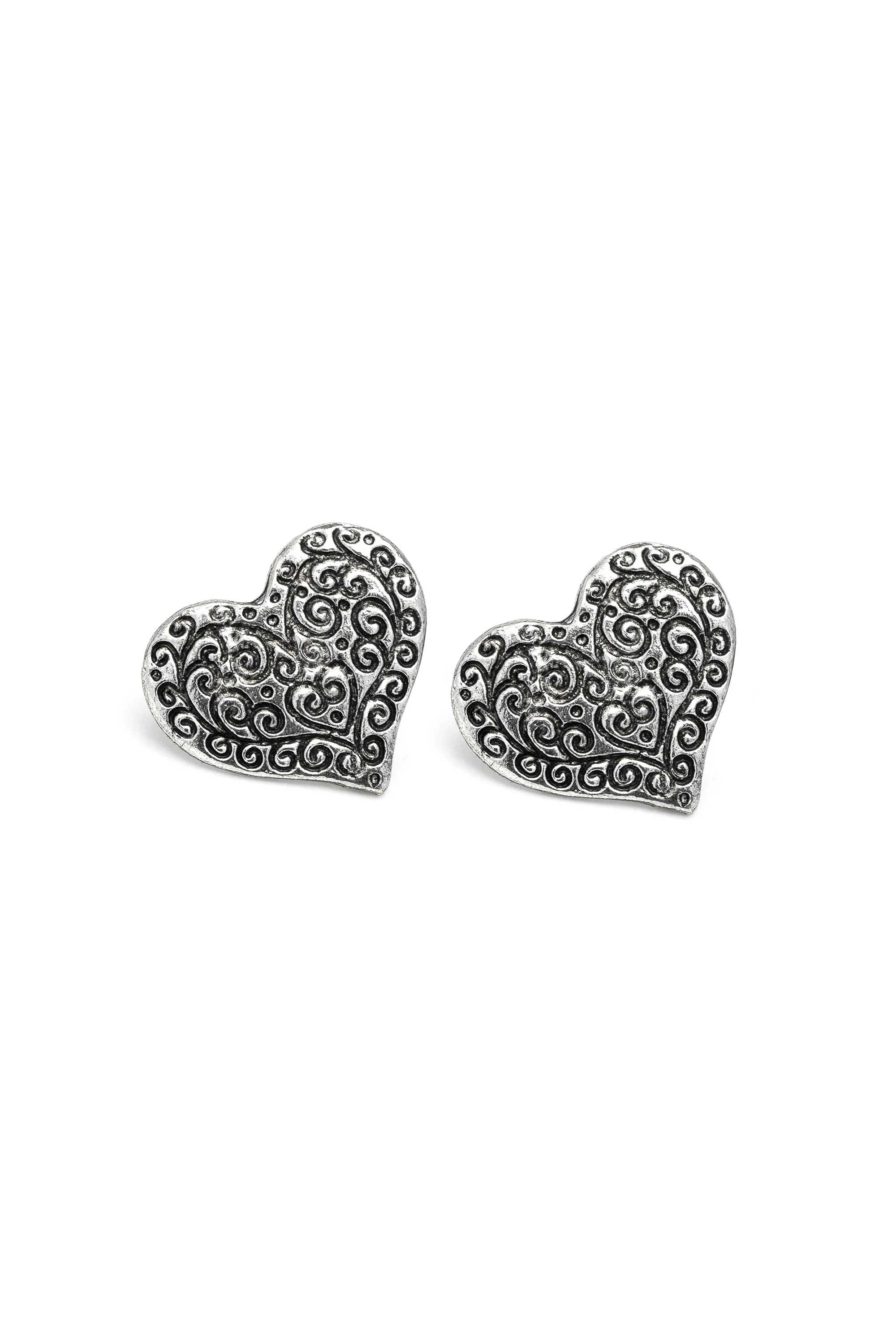 ORECCHINI CUORE INCISO - Image 4