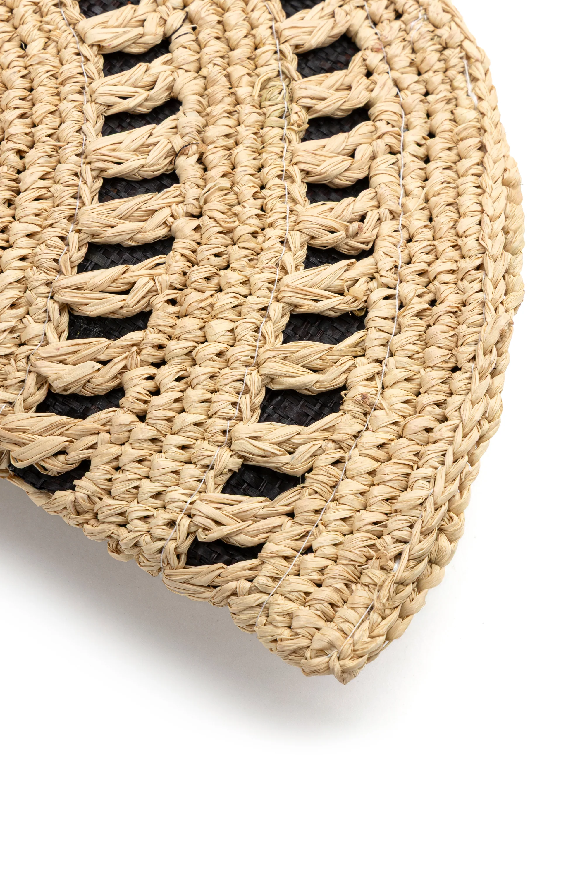 POCHETTE RAFIA VENTAGLIO - Image 10