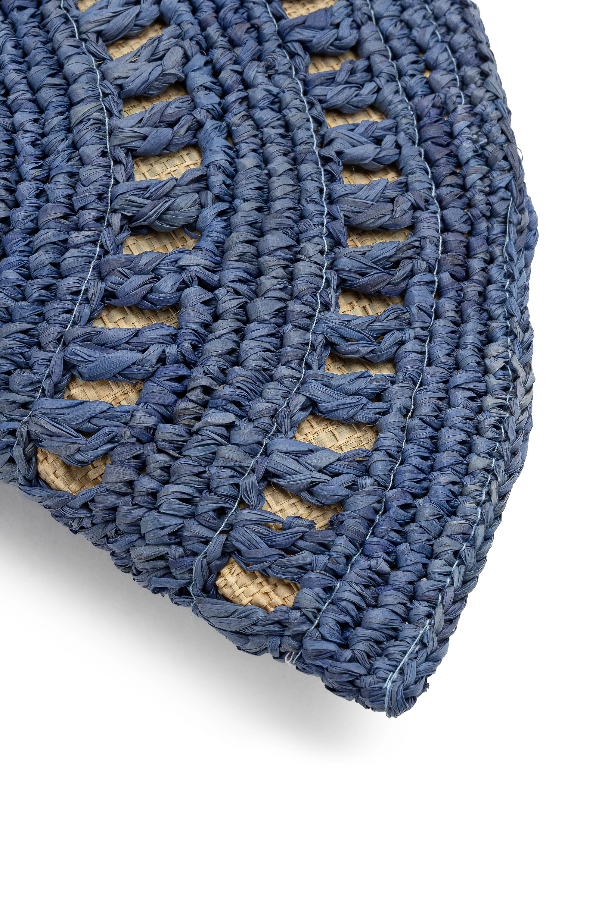 POCHETTE RAFIA VENTAGLIO - Image 3