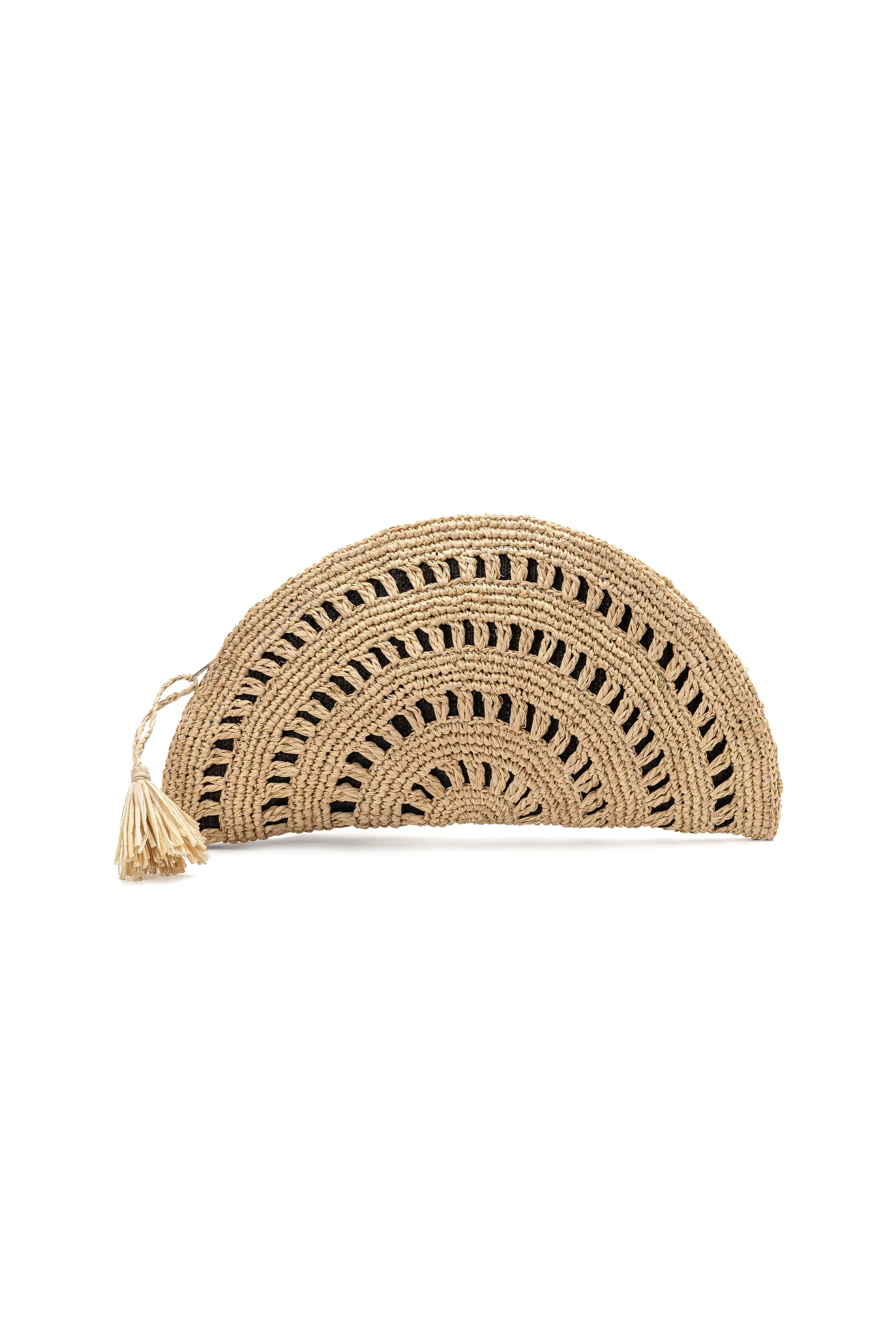 POCHETTE RAFIA VENTAGLIO - Image 8