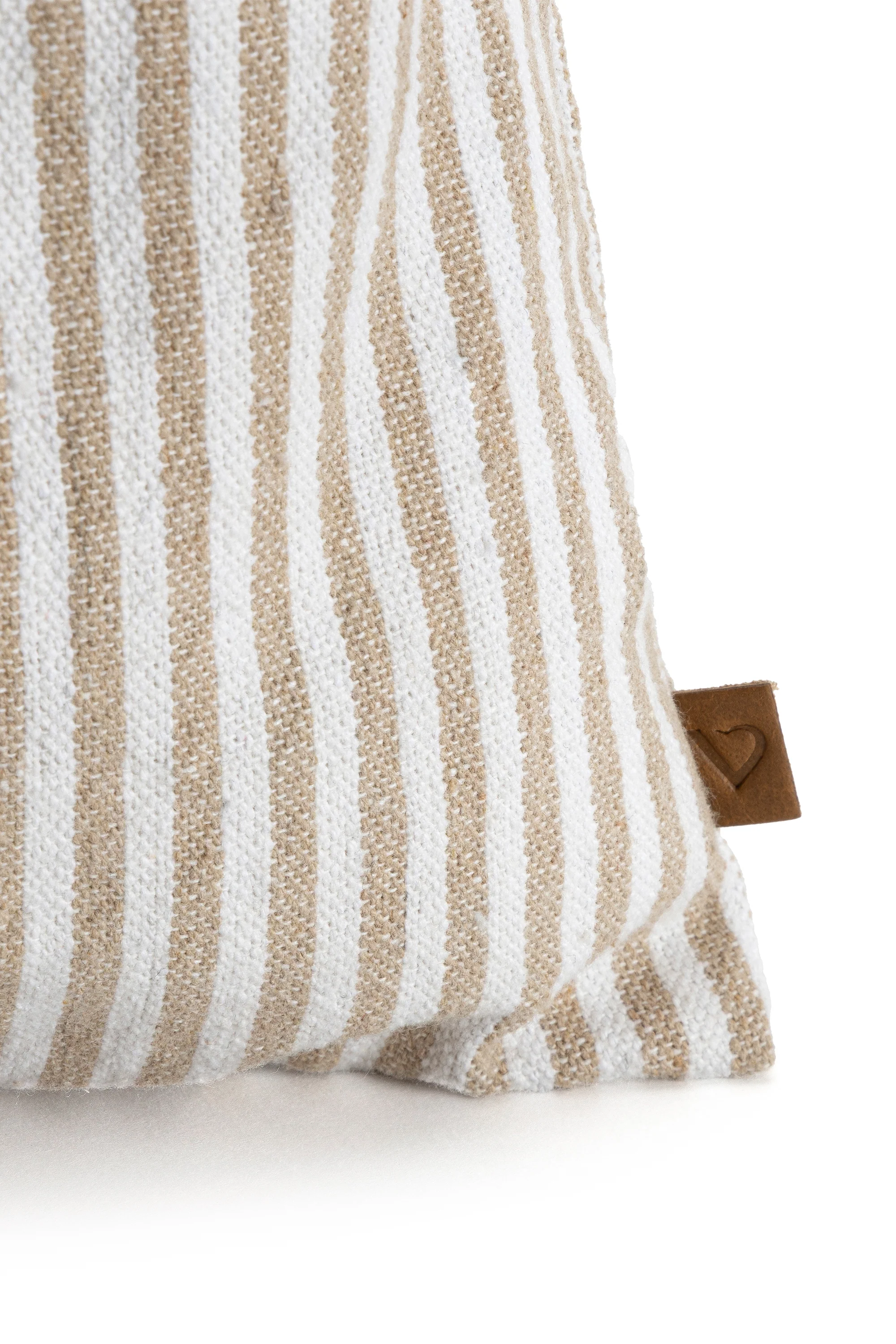 SACCA MEDIA RIGHE BEIGE - Image 5